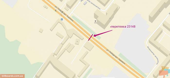 Нестандарт  у Запоріжжі ул.Победы (Вознесеновский рынок) схема